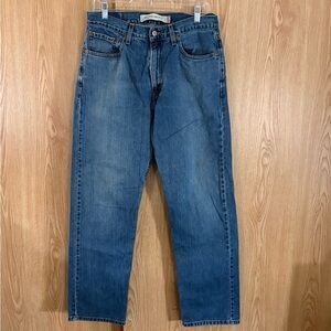 Levi's 505 Classic Straight Blue Jeans